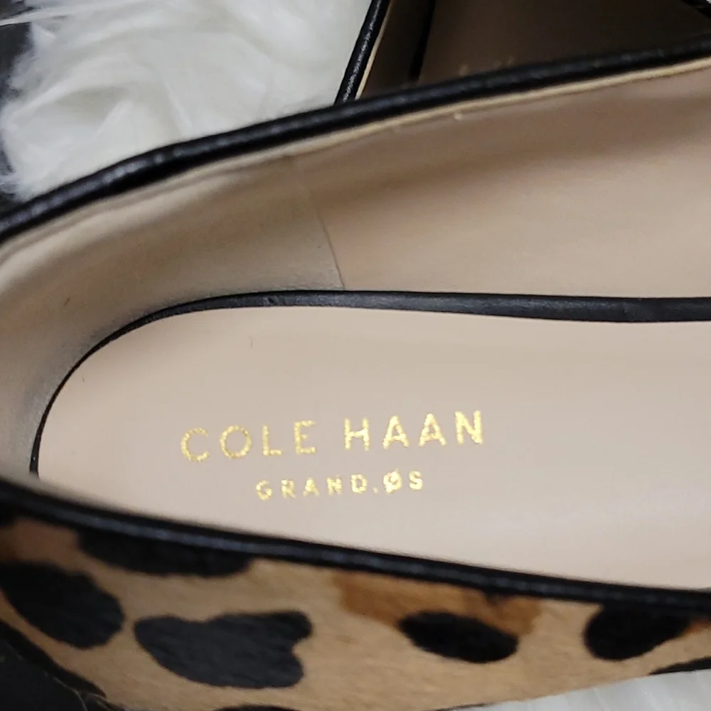 Cole Haan Leopard Print Flats - Picture 3 of 9